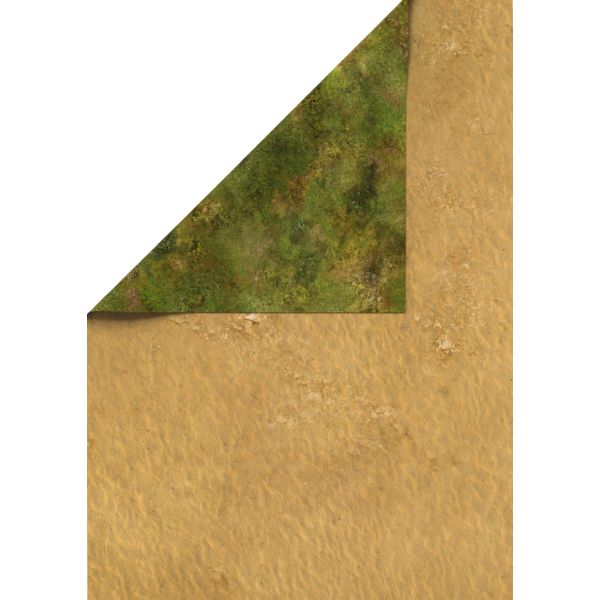 Sandy Desert 30”x22” / 76x56 cm - double-sided rubber mat