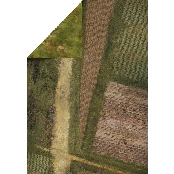 Fields of War 72”x48” / 183x122 cm - double-sided rubber mat