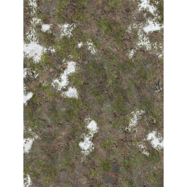 Early Spring 30”x22” / 76x56 cm - single-sided anti-slip fabric mat