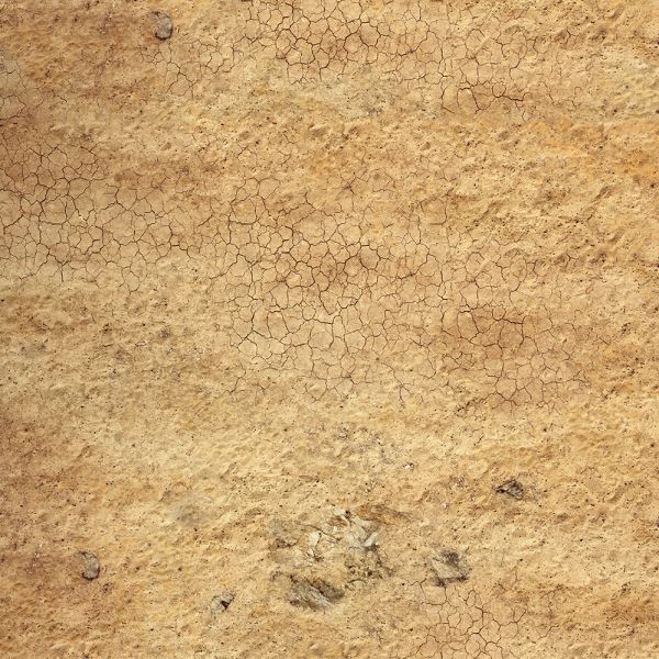 Rocky Desert 36”x36” / 91,5x91,5 cm - single-sided rubber mat