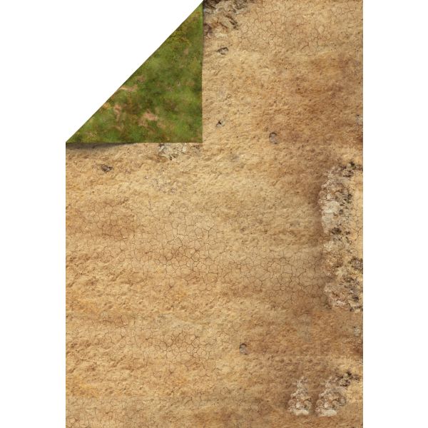 Rocky Desert 72”x48” / 183x122 cm - double-sided rubber mat