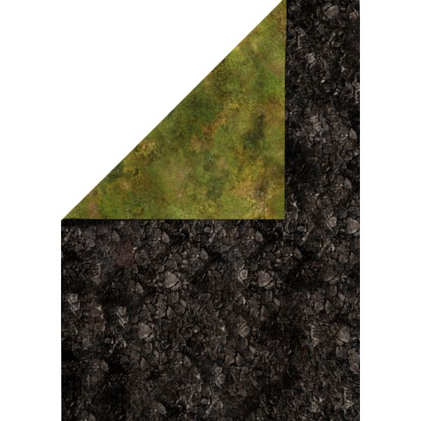 Volcanic World 30”x22” / 76x56 cm - double-sided rubber mat