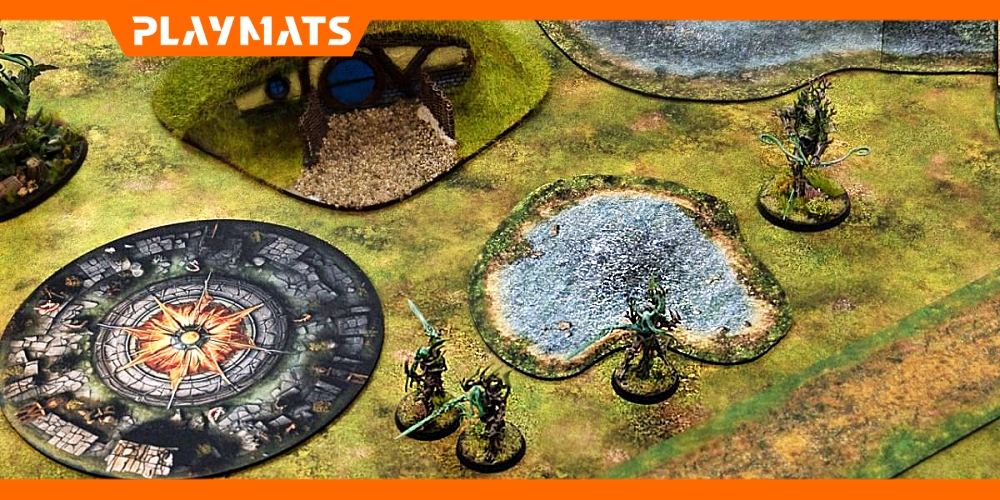 Age of Sigmar 4th edition POI, AoS 2D terrains and accessories for fantasy games - Playmats.eu