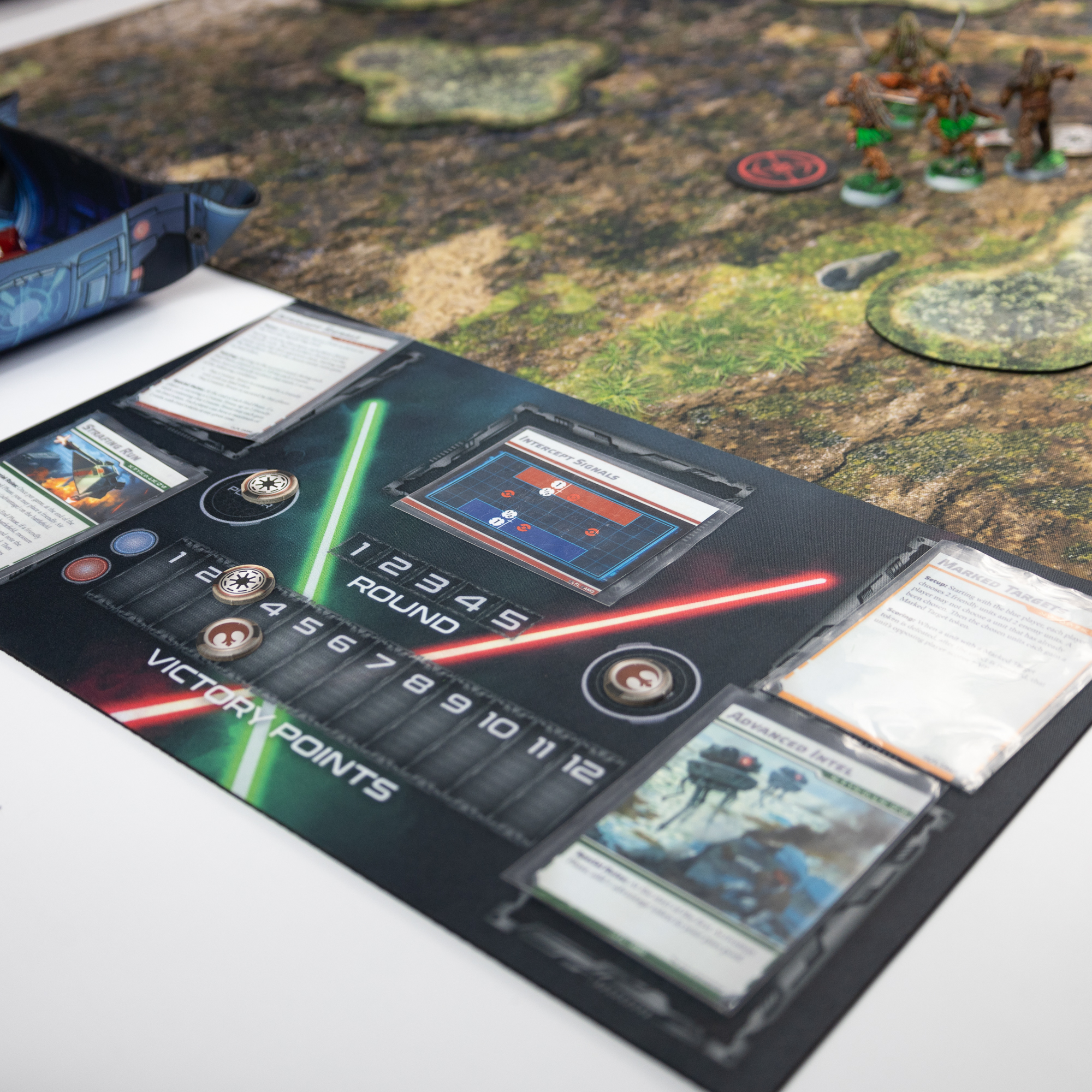 SW Legion mat, Rubber Battle Board for Star Wars: Legion 14x8 inches / 36x21 cm – Playmats.eu