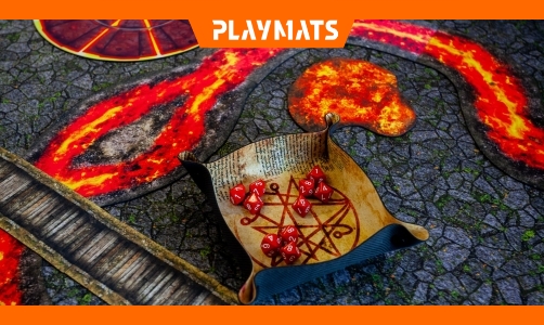 Warhammer: Age of Sigmar zones, 2D terrains and dice trays - Playmats.eu 