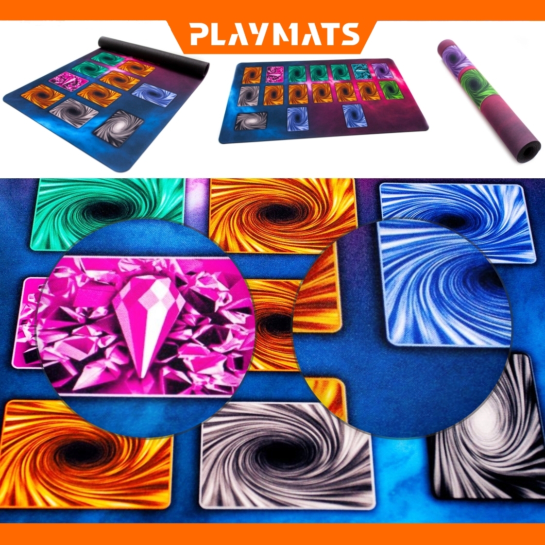 Yu-Gi-Oh! playmats by Playmats.eu - zoom on YuGiOh playmats - YuGiOh play mat